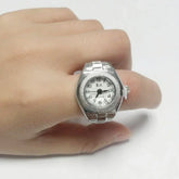 Simple All - Match Ring Watch Alloy Creative Watch - Show Gadgets